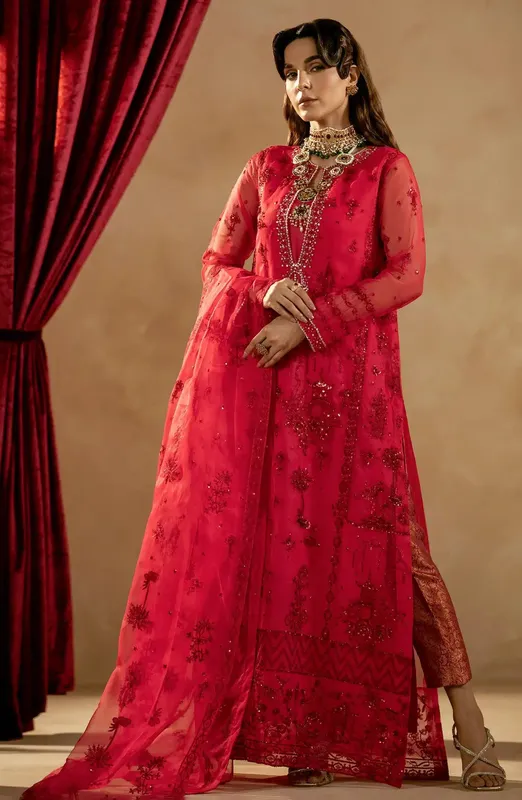 Maryum N Maria Zamani Beghum Formals 23 Organza – view 1 – Poshaq