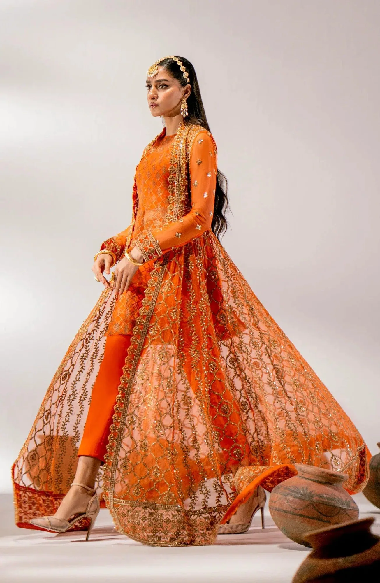 Maryum N Maria Alaia Wedding Formals Organza – view 2 – Poshaq