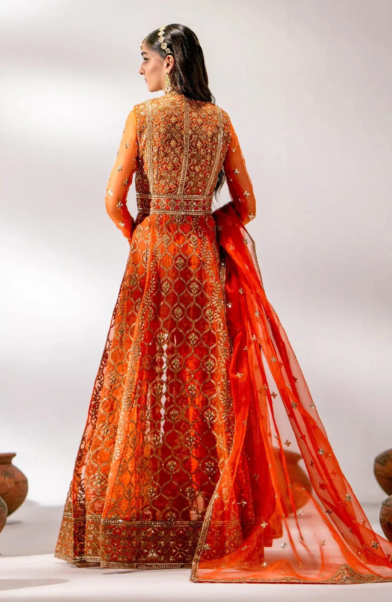 Maryum N Maria Alaia Wedding Formals Organza – view 3 – Poshaq