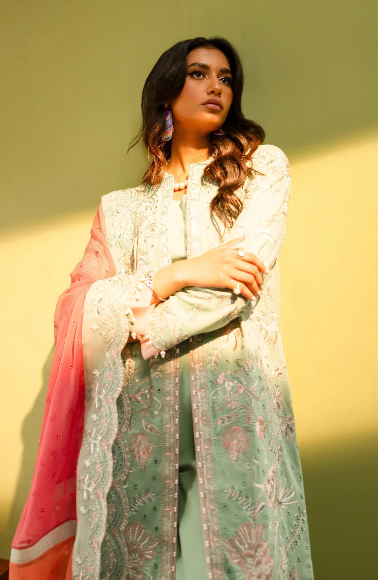 Maryum N Maria Luxury Lawn 24 Organza – view 3 – Poshaq