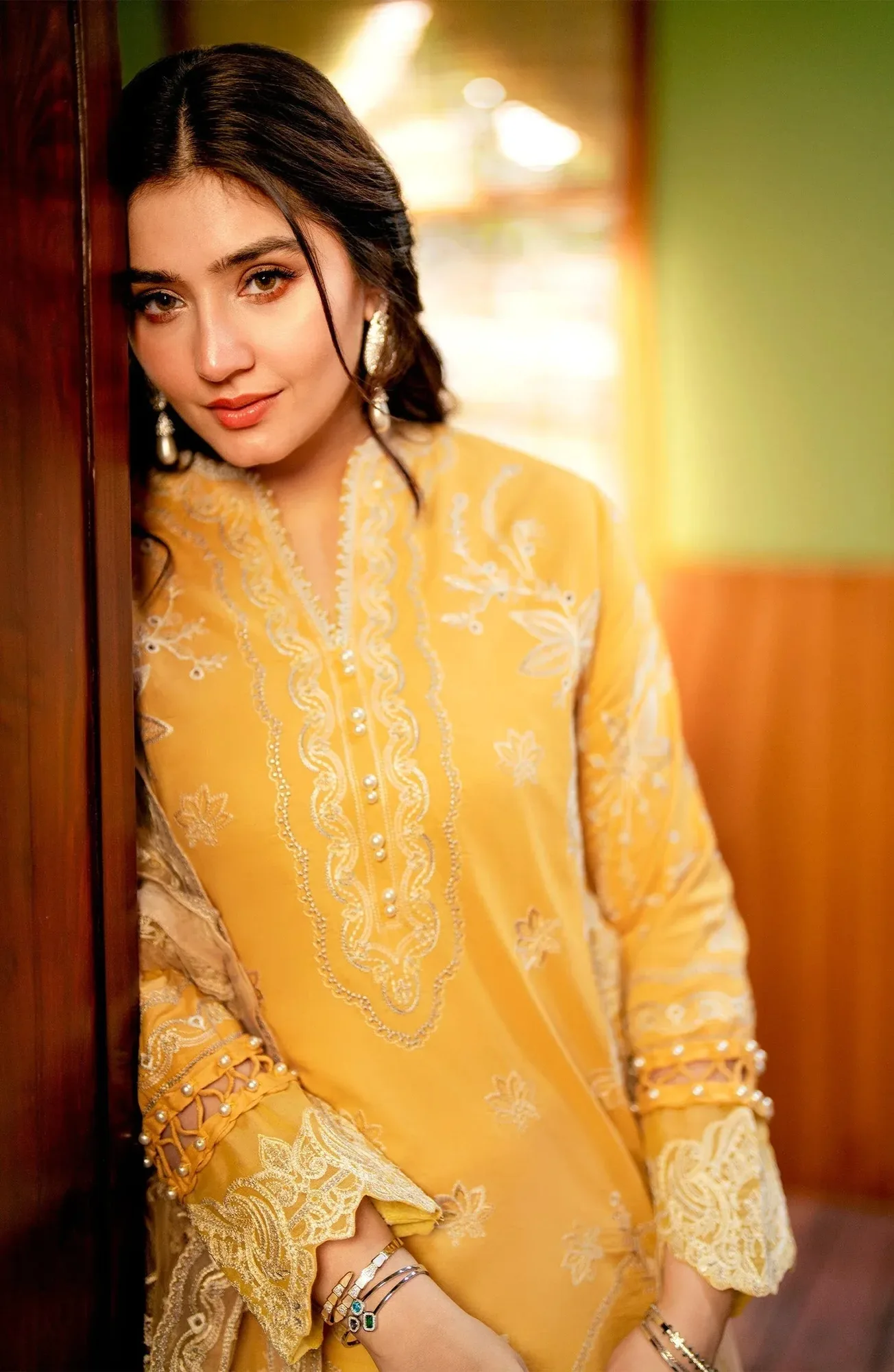 Maryum N Maria Luxury Lawn 24 Organza – view 3 – Poshaq