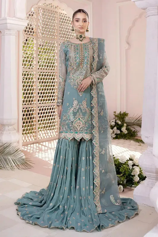 Maryams Lemilsa Formals 23 Green Organza – view 1 – Poshaq