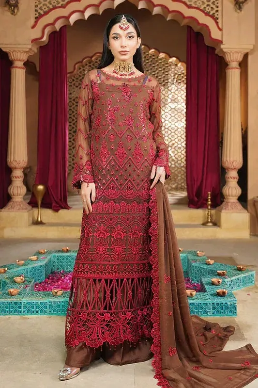 Maryams Aarzu Formals Chiffon – view 1 – Poshaq