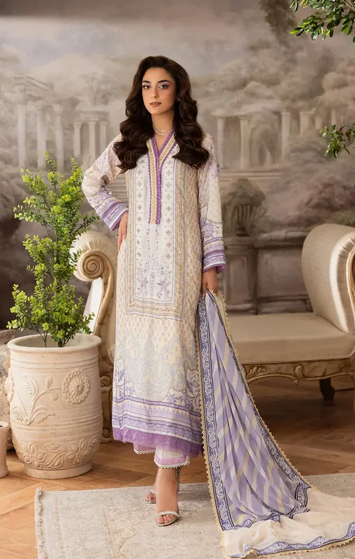 Maya Eloura Silk Pret 25 butter yellow Chiffon – view 1 – Poshaq