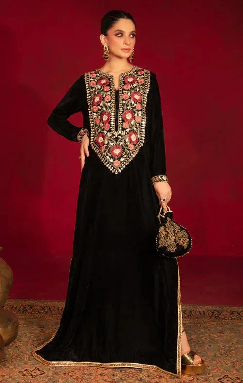Maya Raazi Velvet 24 Black Velvet – view 2 – Poshaq