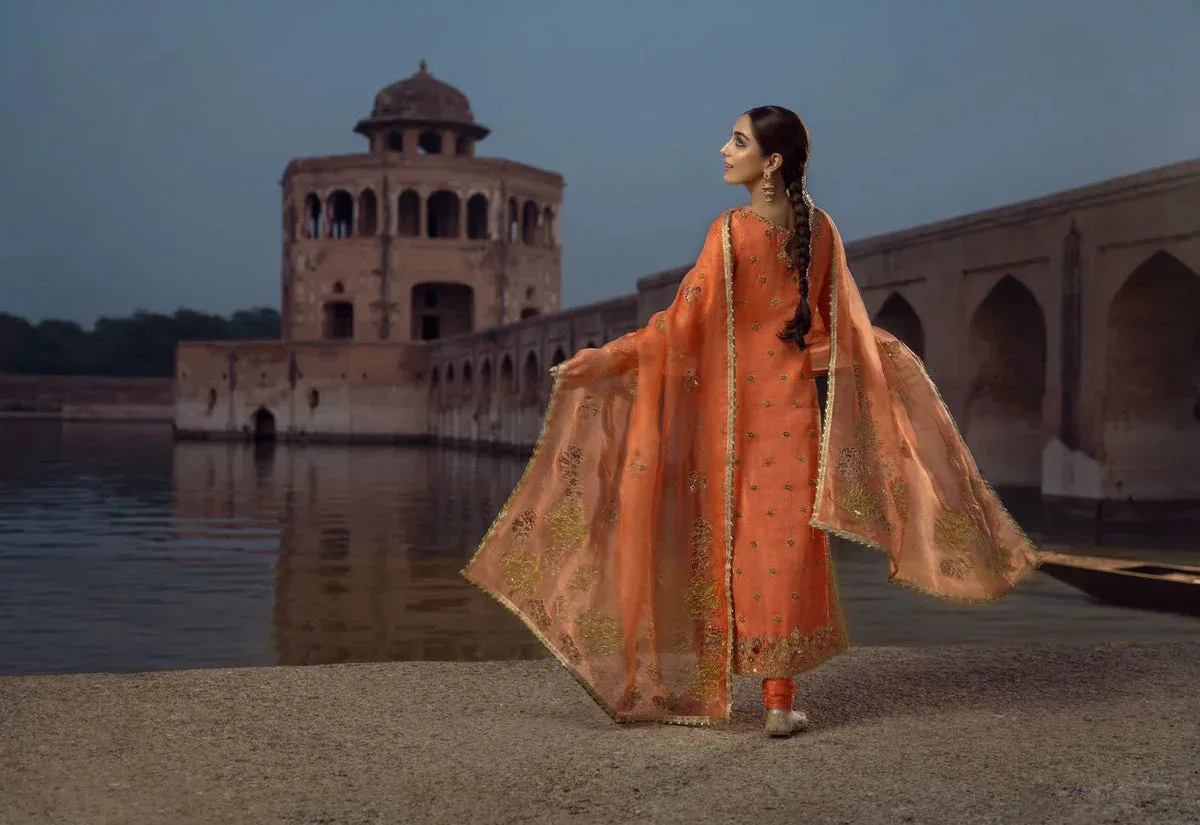 Maya Wedding Formal Ulfat Purple Raw Silk – view 2 – Poshaq