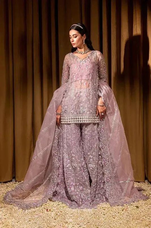 Maria Osama Khan Dastaan Festive Formals 23 Raw Silk – view 1 – Poshaq