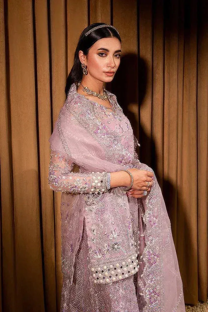 Maria Osama Khan Dastaan Festive Formals 23 Raw Silk – view 2 – Poshaq
