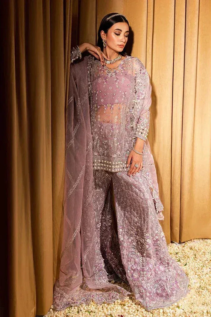 Maria Osama Khan Dastaan Festive Formals 23 Raw Silk – view 6 – Poshaq