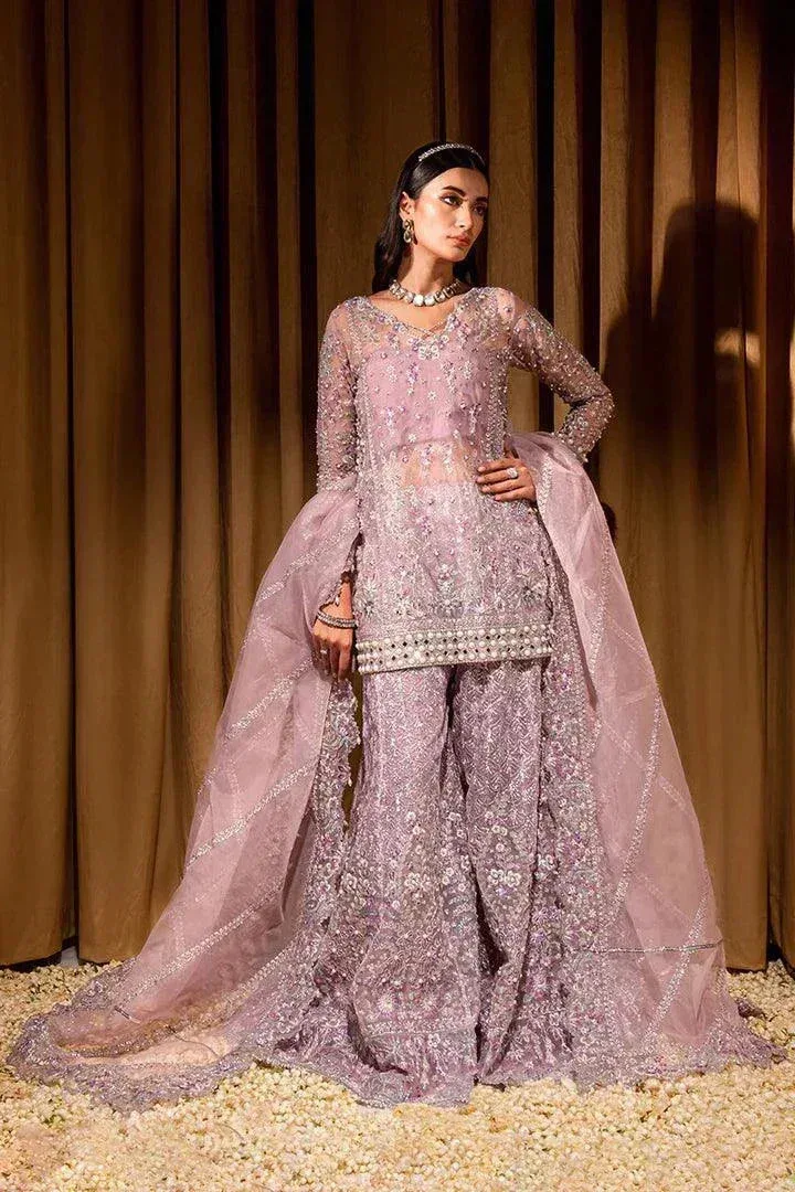 Maria Osama Khan Dastaan Festive Formals 23 Raw Silk – view 7 – Poshaq