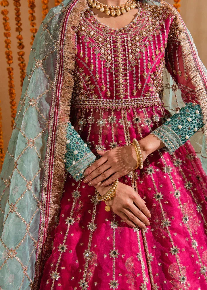 Maria Osama Khan Sajni Wedding Festive White Raw Silk – view 9 – Poshaq