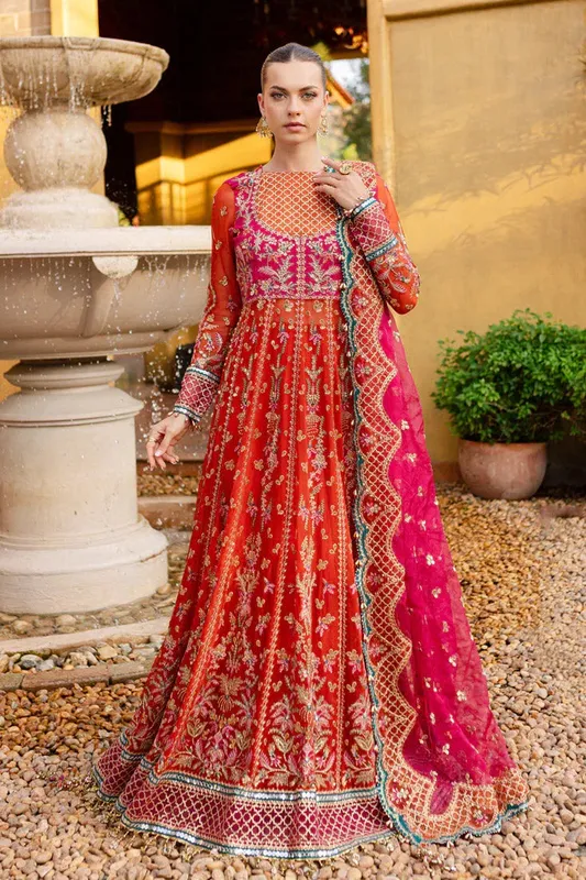 Marjjan Isabella Formals Rust Raw Silk – view 1 – Poshaq