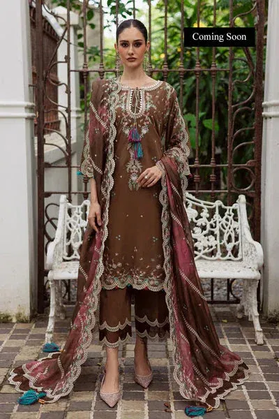 Marjjan Lovella Winter 25 Coffee Organza – view 1 – Poshaq