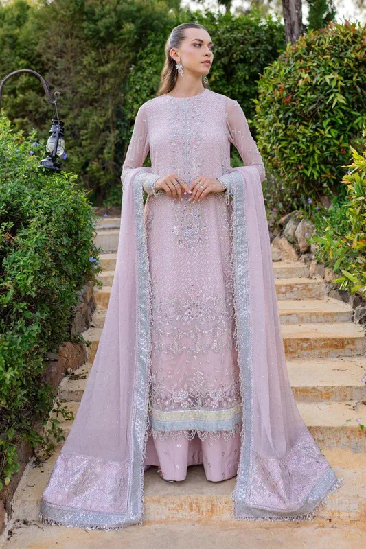 Marjjan Isabella Formals Soft Lilac Raw Silk – view 1 – Poshaq