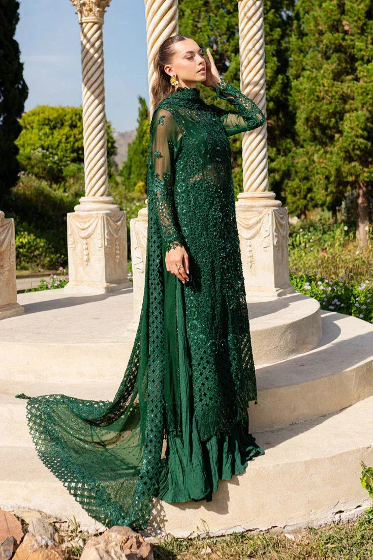 Marjjan Isabella Formals Dark Green Raw Silk – view 6 – Poshaq