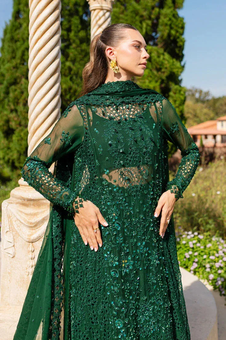 Marjjan Isabella Formals Dark Green Raw Silk – view 8 – Poshaq