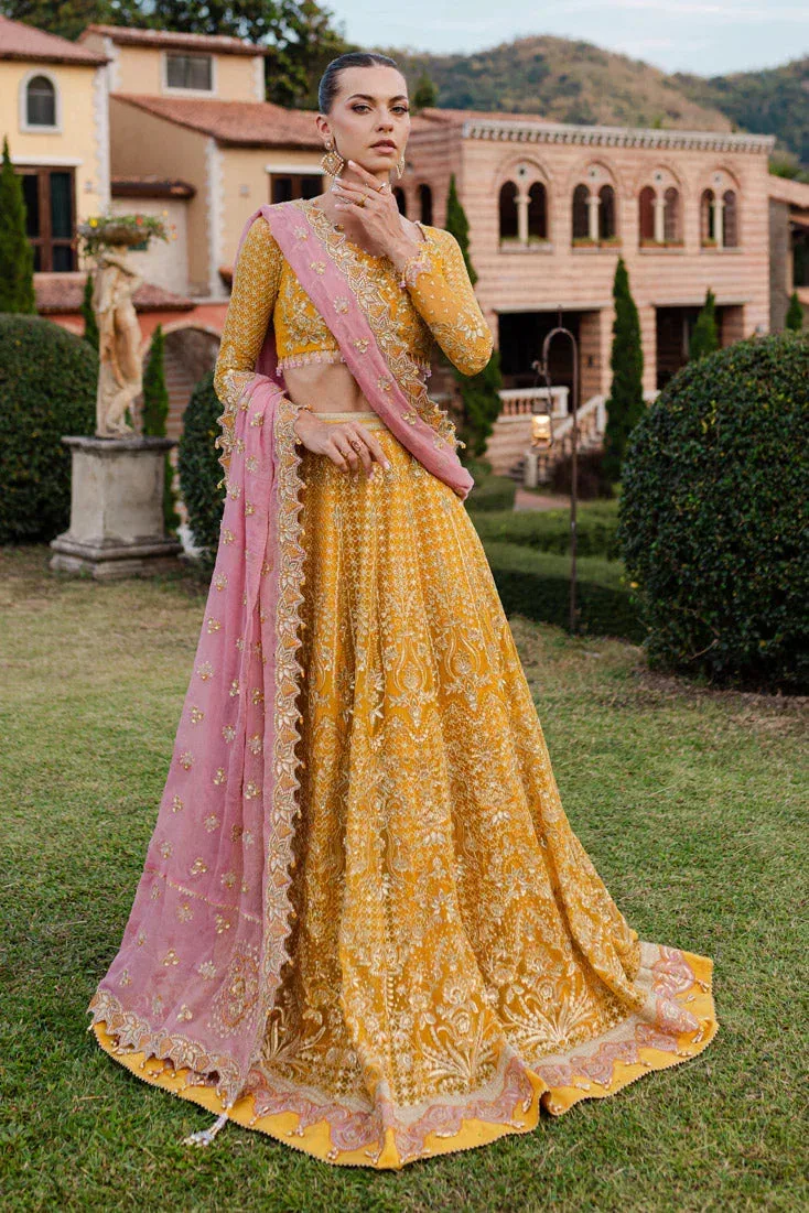 Marjjan Isabella Formals Yellow Raw Silk – view 4 – Poshaq