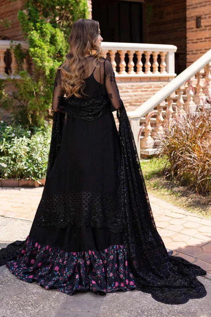 Marjjan Isabella Formals Black Raw Silk – view 5 – Poshaq