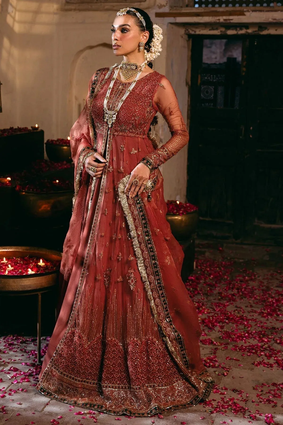Motifz Luxury Formals Red Organza – view 4 – Poshaq