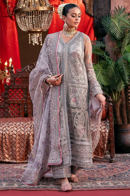 Motifz Luxury Formals Lavender Organza – view 1 – Poshaq