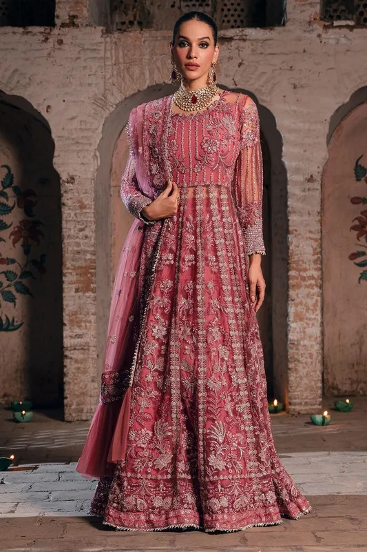 Motifz Luxury Formal pink Silk – view 1 – Poshaq