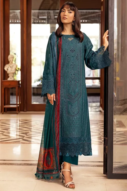 Motifz Premium Lawn 25 Zinc Cotton – view 1 – Poshaq
