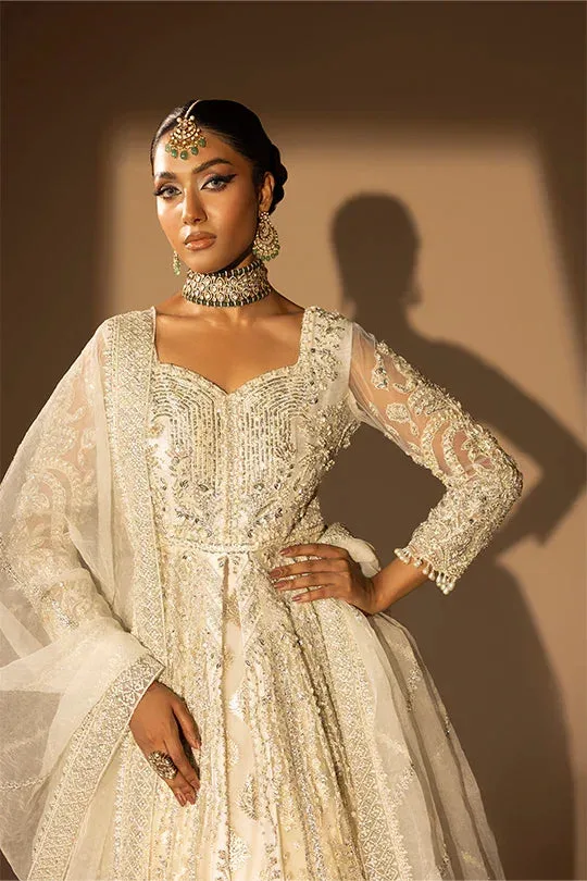 Muntaha by Shanzay Fahad Tabeer Formals White Organza – view 1 – Poshaq