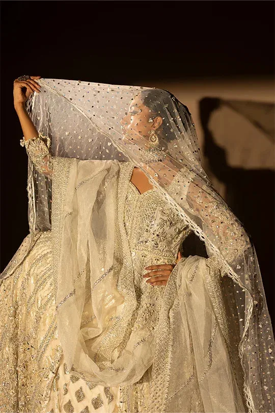 Muntaha by Shanzay Fahad Tabeer Formals White Organza – view 4 – Poshaq