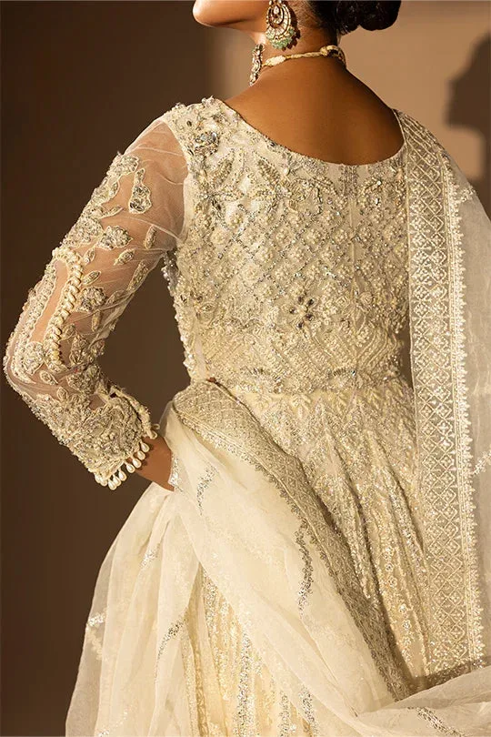 Muntaha by Shanzay Fahad Tabeer Formals White Organza – view 5 – Poshaq