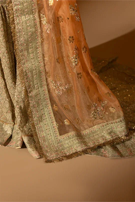 Muntaha by Shanzay Fahad Tabeer Formals White Raw Silk – view 5 – Poshaq