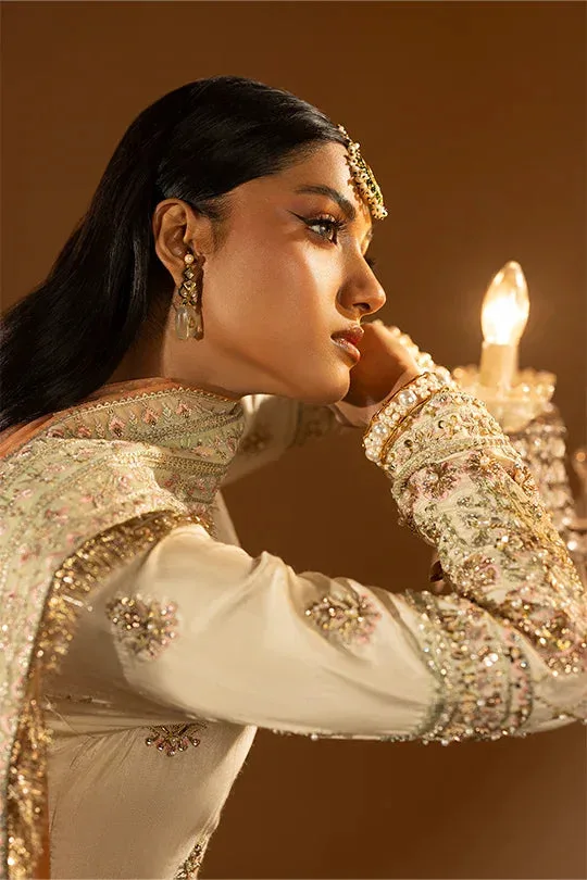Muntaha by Shanzay Fahad Tabeer Formals White Raw Silk – view 7 – Poshaq