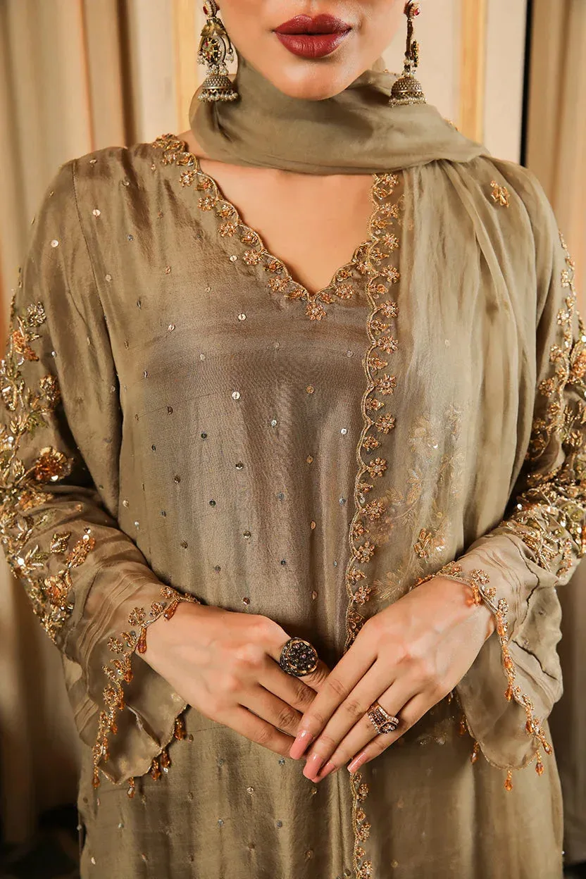 Muntaha by Shanzay Fahad Baad e Saba Pink Raw Silk – view 3 – Poshaq