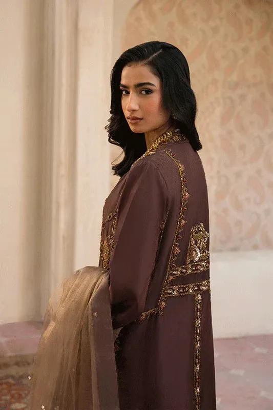Muntaha by Shanzay Fahad Humraahi Raw Silk – view 1 – Poshaq
