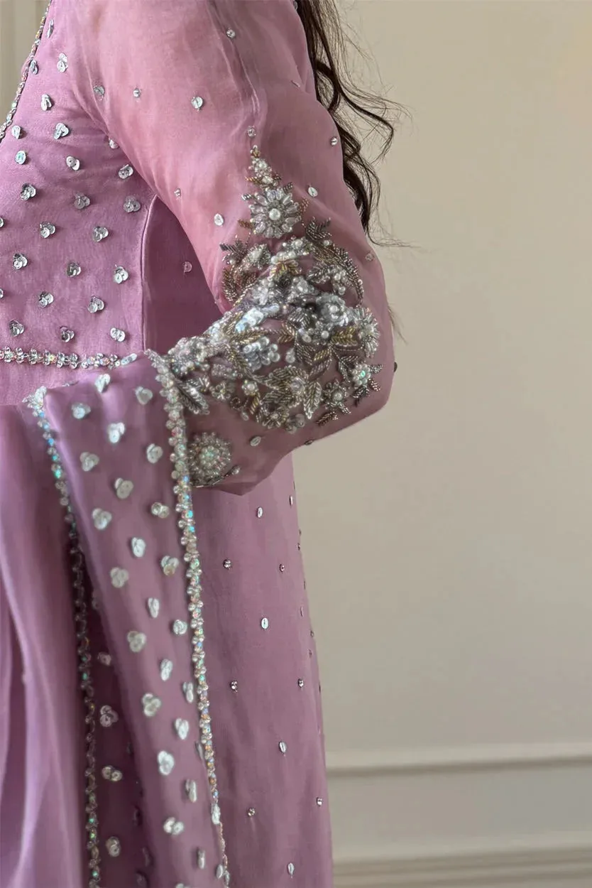 Muntaha by Shanzay Fahad Zara Semi Formals Raw Silk – view 2 – Poshaq