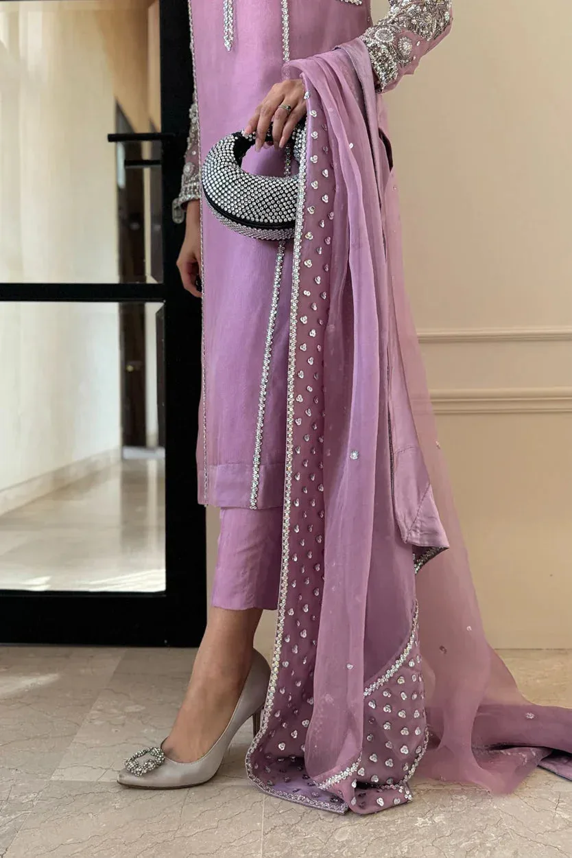 Muntaha by Shanzay Fahad Zara Semi Formals Raw Silk – view 5 – Poshaq