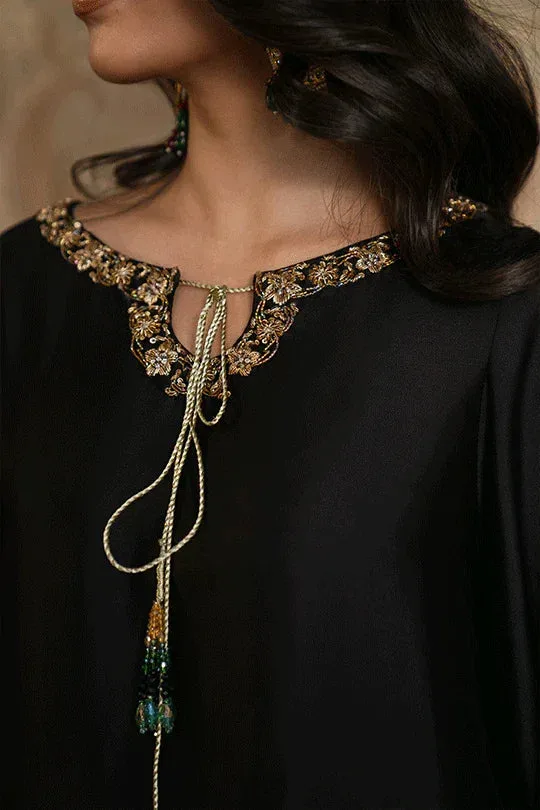 Muntaha by Shanzay Fahad Humraahi Raw Silk – view 3 – Poshaq