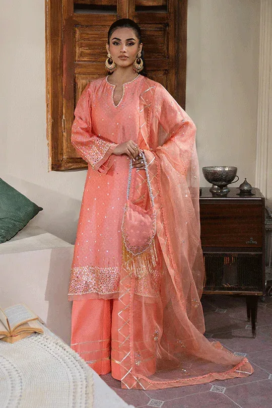 Muntaha by Shanzay Fahad Humraahi Raw Silk – view 2 – Poshaq