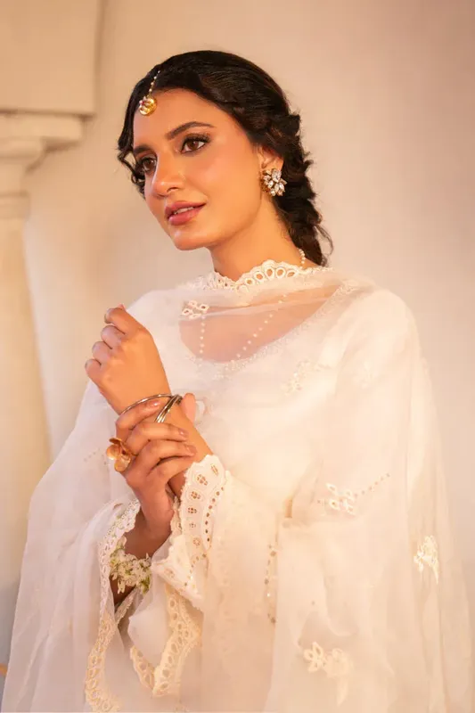 Muntaha by Shanzay Fahad Aangan Eid Edit Raw Silk – view 1 – Poshaq