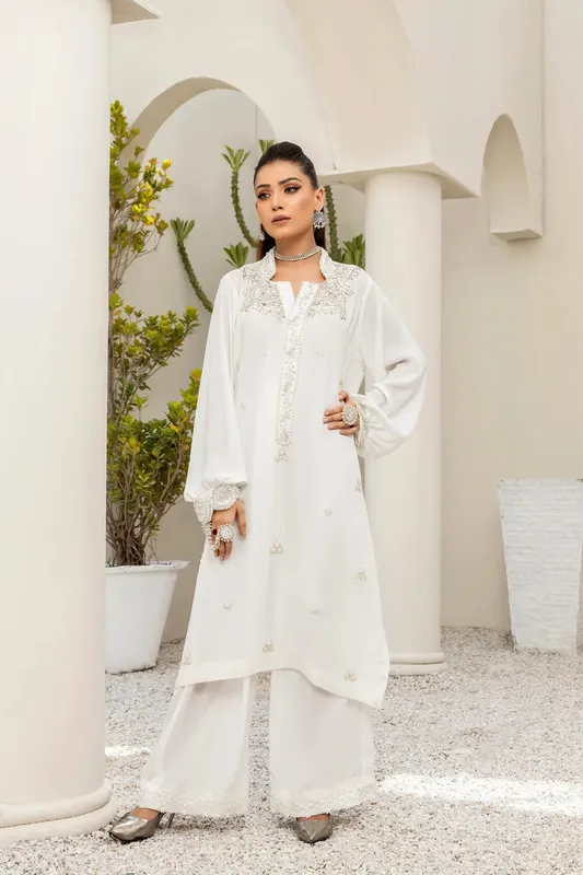 Muntaha by Shanzay Fahad Mushk Casual Pret Grip – view 1 – Poshaq
