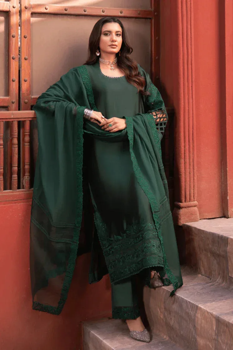 Muntaha by Shanzay Fahad Aangan Eid Edit Raw Silk – view 2 – Poshaq