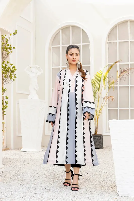 Muntaha by Shanzay Fahad Mushk Casual Pret Cotton – view 1 – Poshaq