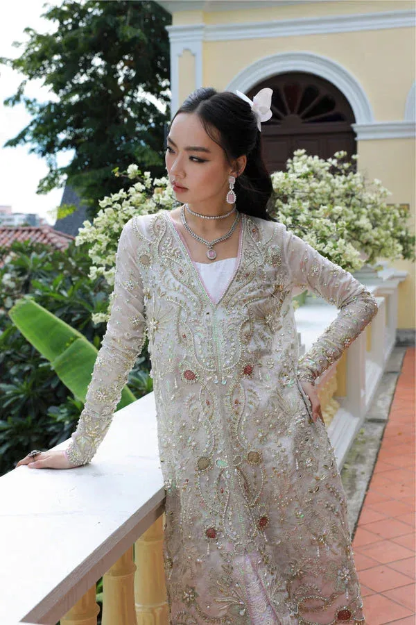 Mysie by Tahira Eid Festive 25 Off White Cotton – view 5 – Poshaq