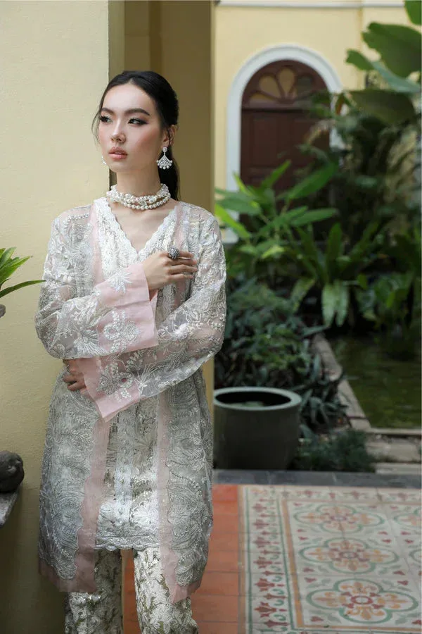 Mysie by Tahira Eid Festive 25 Mint Net – view 10 – Poshaq