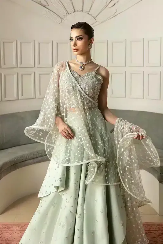 Mysie by Tahira Festive Formals 24 Green – view 1 – Poshaq