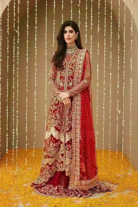 Mysie by Tahira Festive Formals 24 Red – view 1 – Poshaq