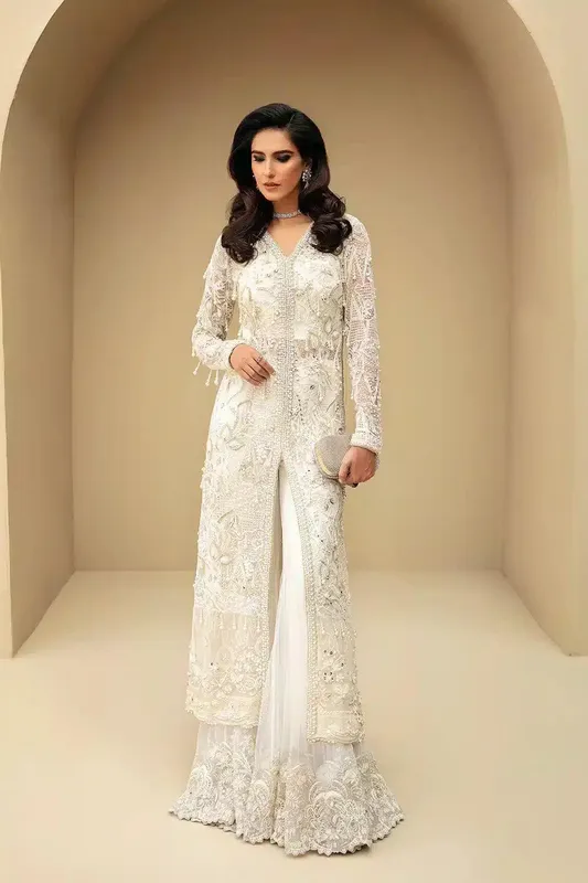 Mysie by Tahira Festive Formals 24 White – view 1 – Poshaq