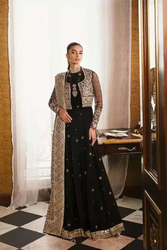Mysie by Tahira Arzu Wedding Formals 23 Black – view 1 – Poshaq