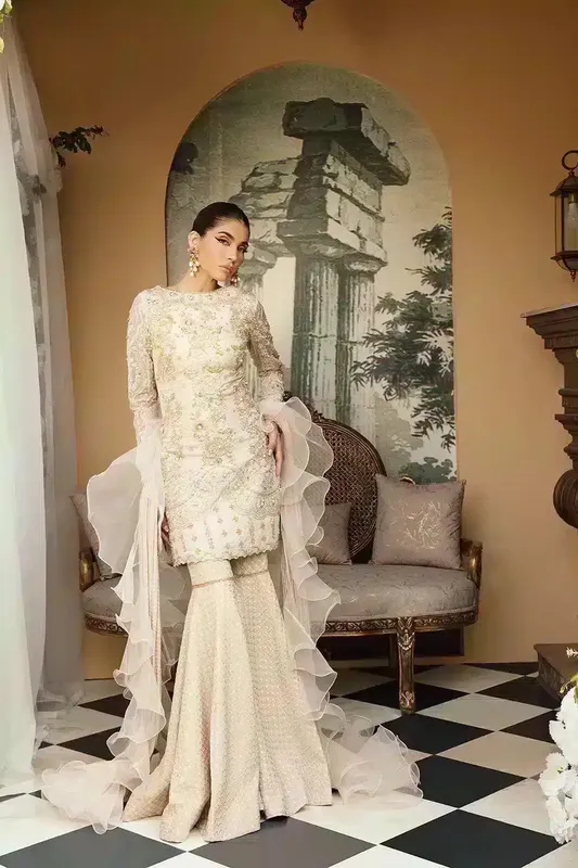 Mysie by Tahira Arzu Wedding Formals 23 Off White – view 1 – Poshaq