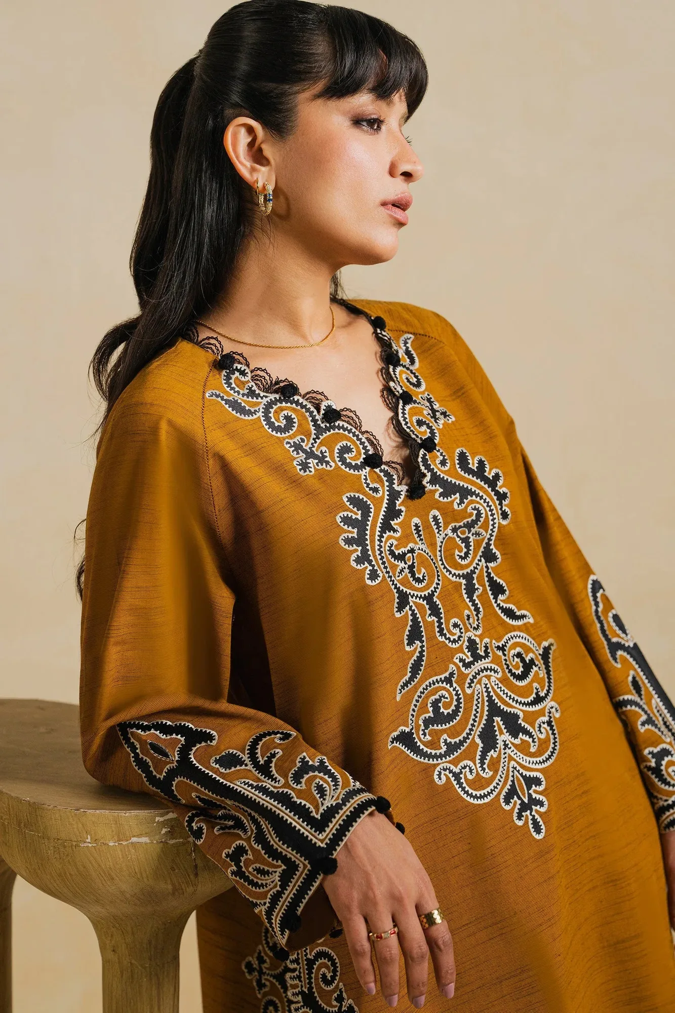 Elan Vital Indigene'26 Slub – view 3 – Poshaq