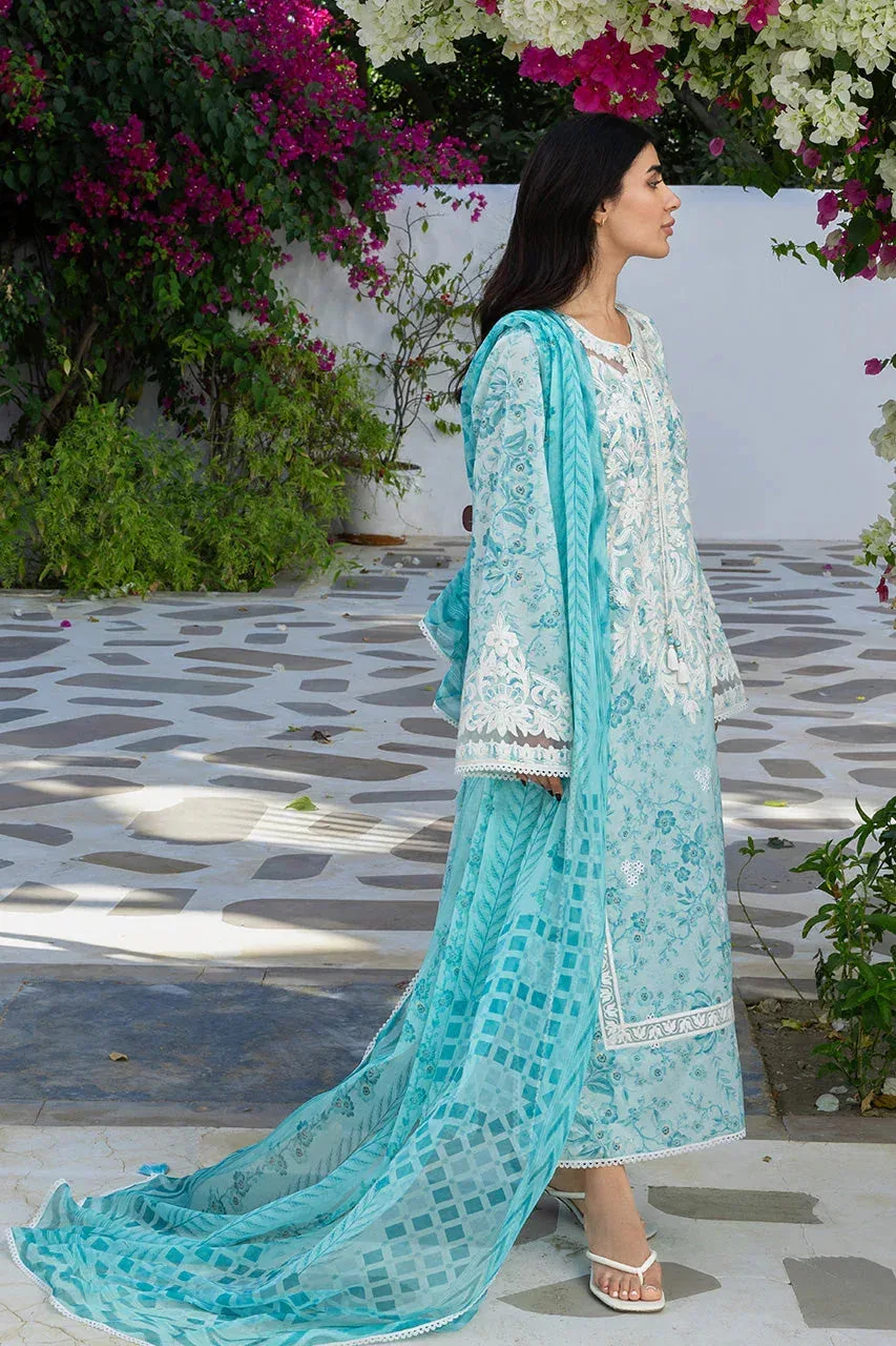 Unstitched Lawn 2026 White Jacquard – view 2 – Poshaq